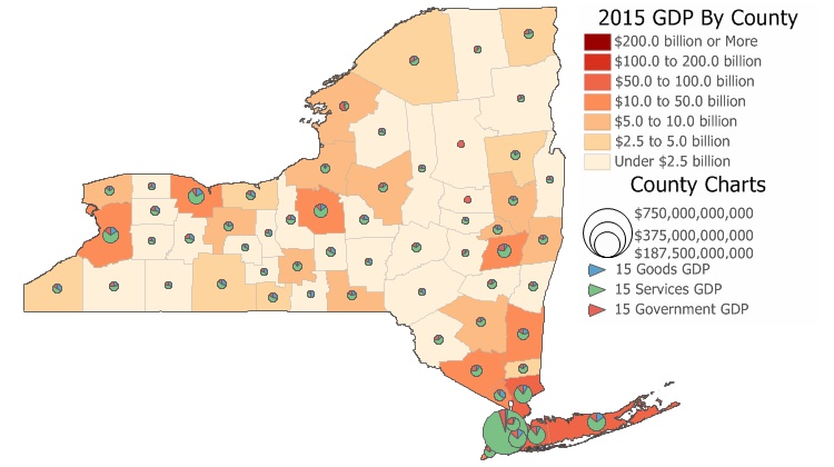 Maptitude 2019 data includes GDP
