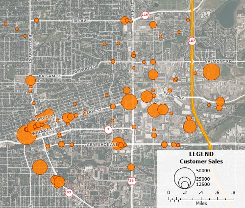 Locate your customers and facilities on a map