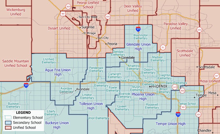 Maptitude school district layers